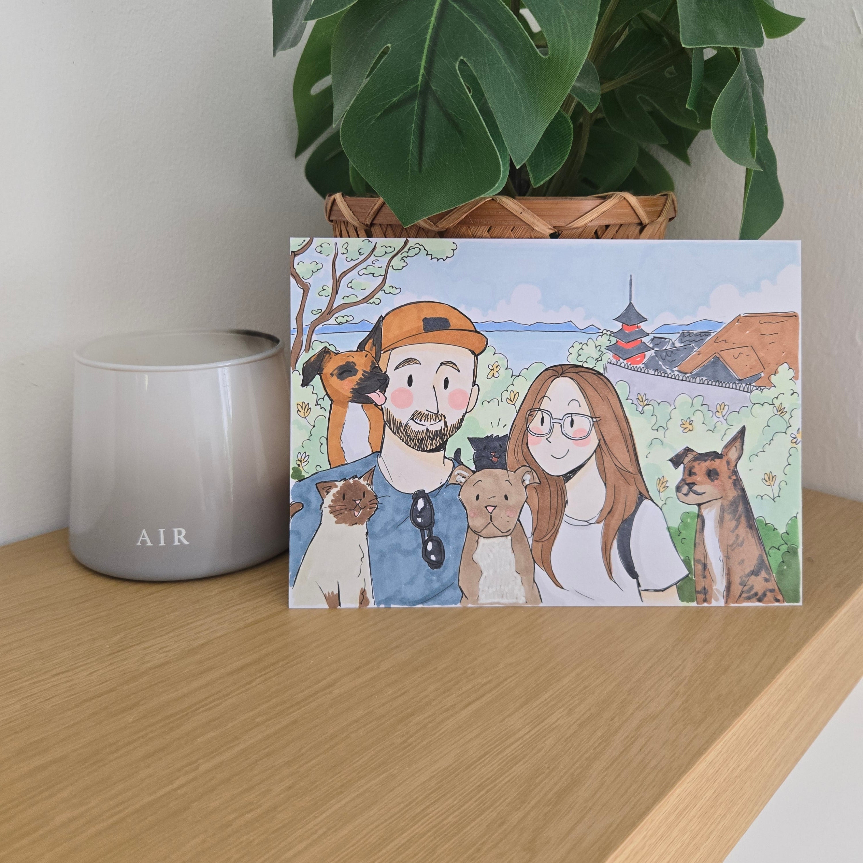 Hand-drawn Original Artwork