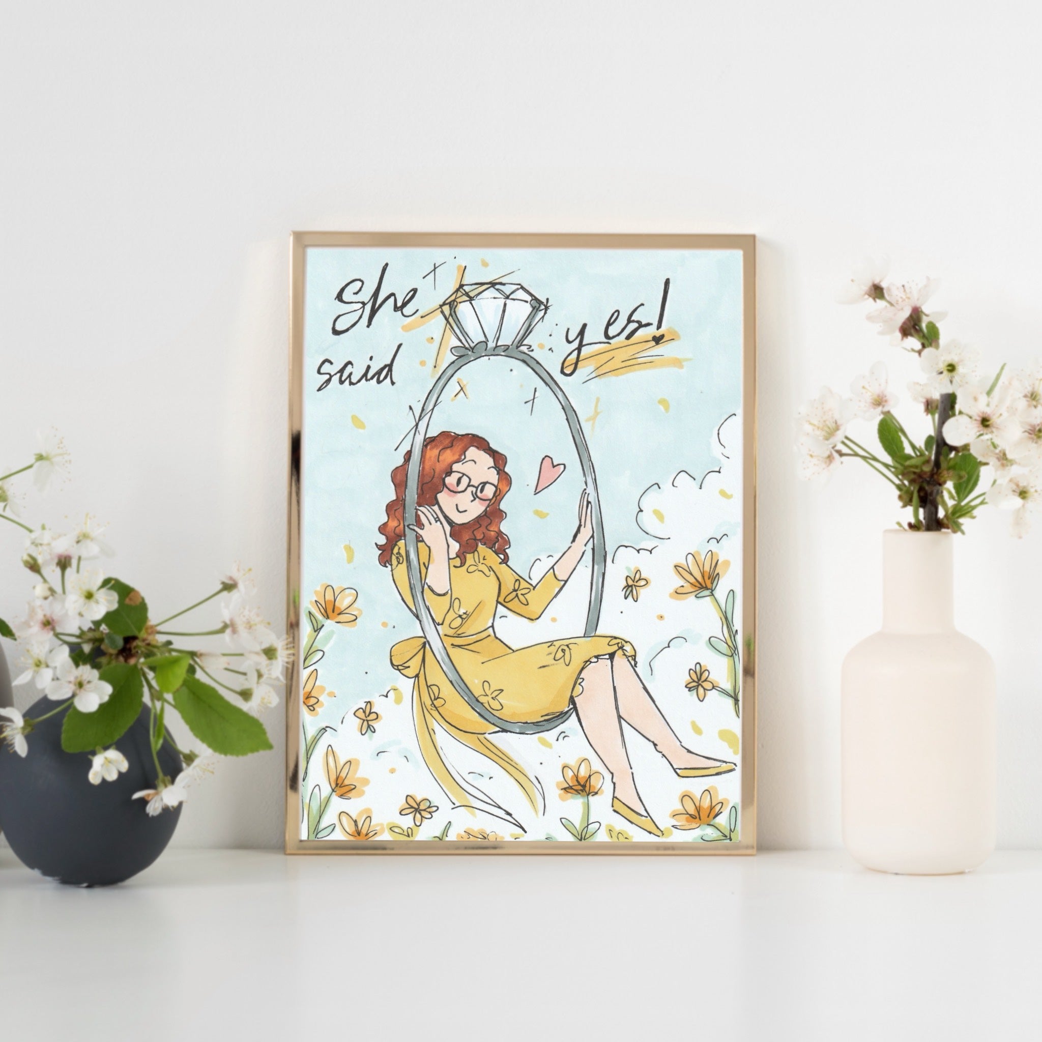 Hand-drawn Original Artwork