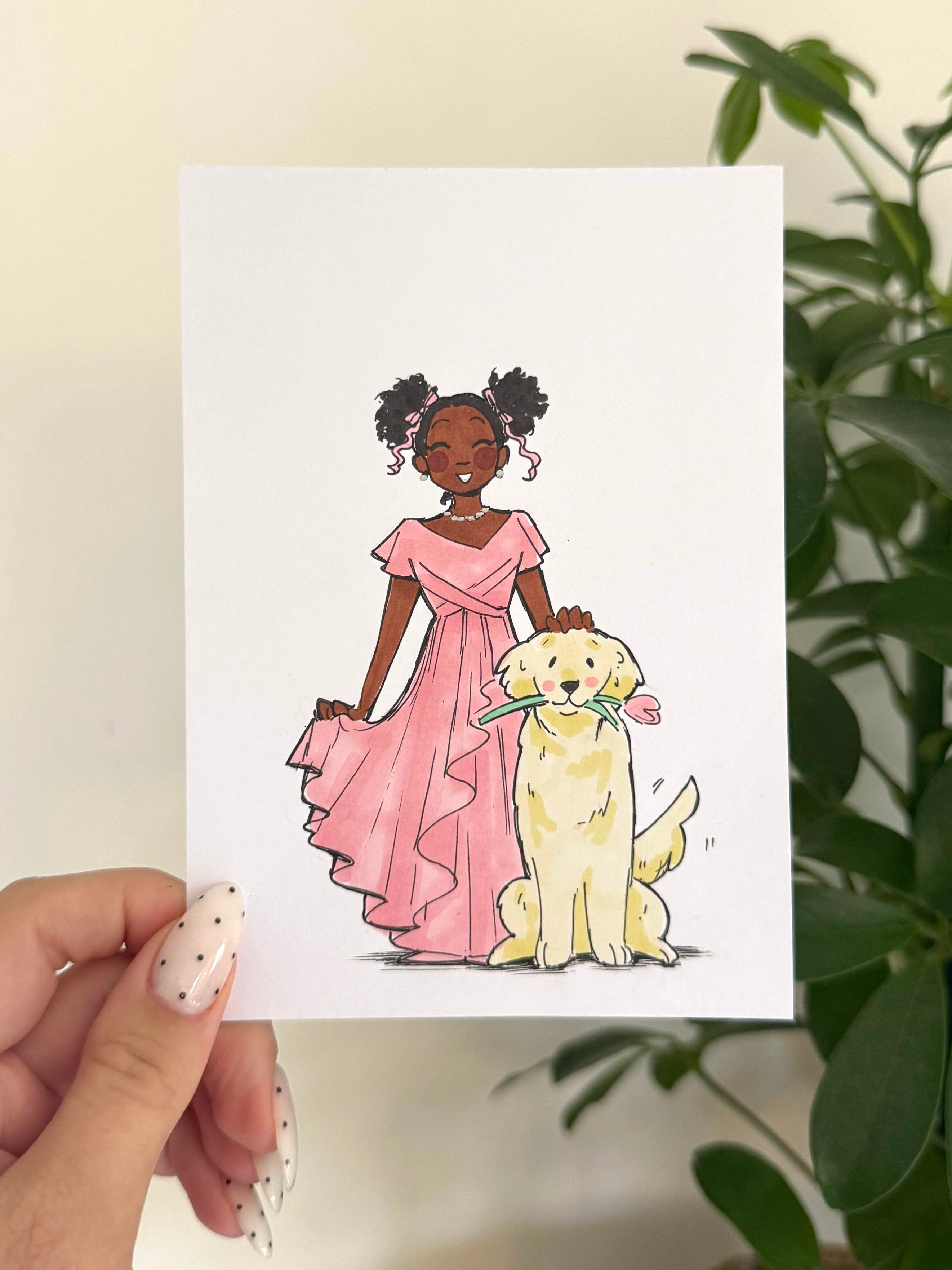 Hand-drawn Original Artwork